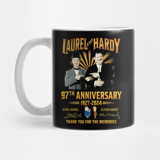 97th anniversary Laurel & Hardy Mug